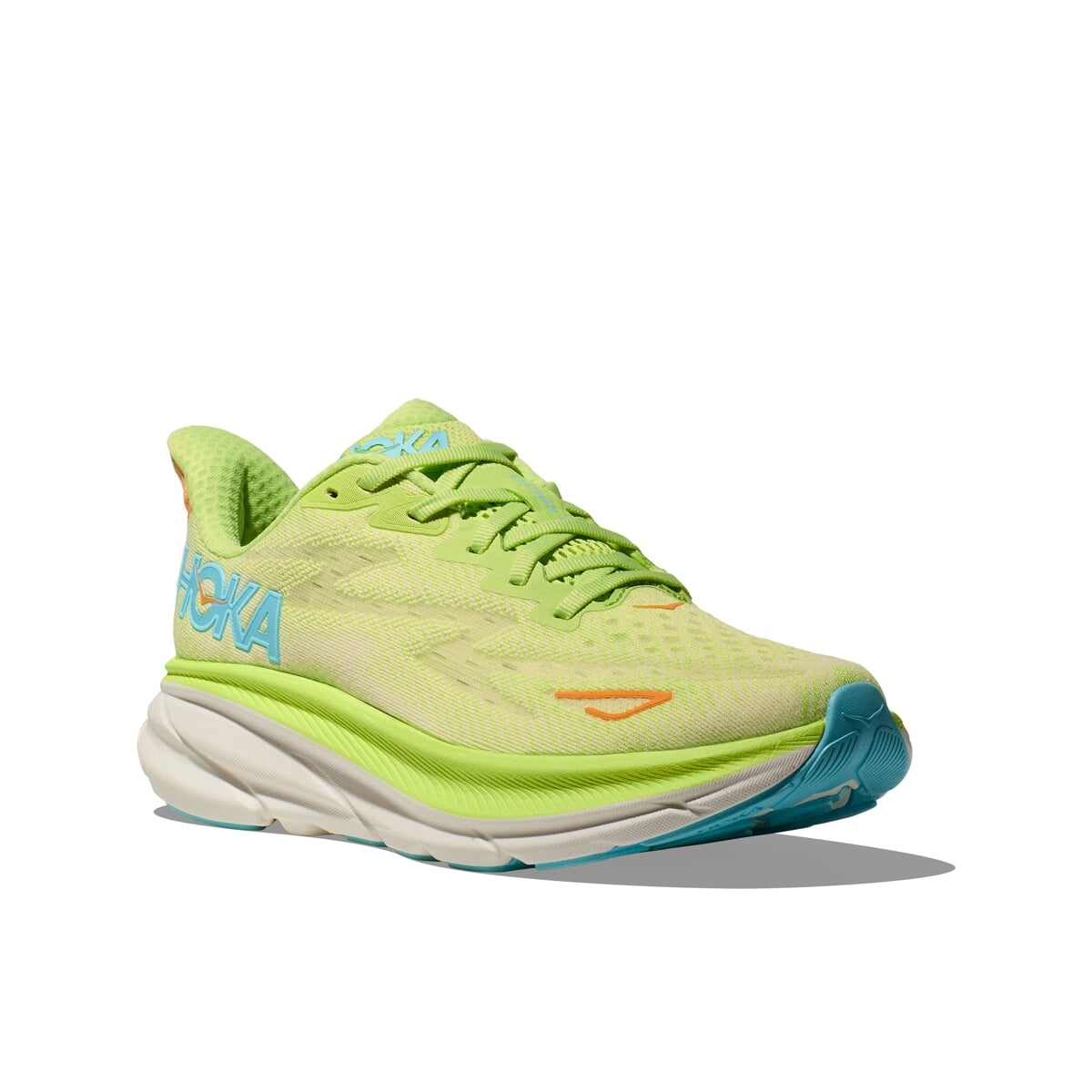 Hoka W Clifton Wide Lettuce Solar Flare Ce Veredasport Sk