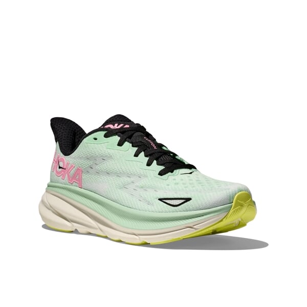 HOKA W CLIFTON 9 Mint Fluorite