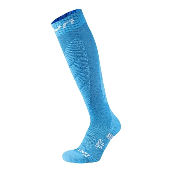 UYN JUNIOR SKI SOCKS Turquois